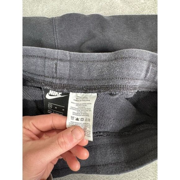 Nike Sportswear Alumni Men's French Terry Shorts Size Medium Black - Picture 7 of 12